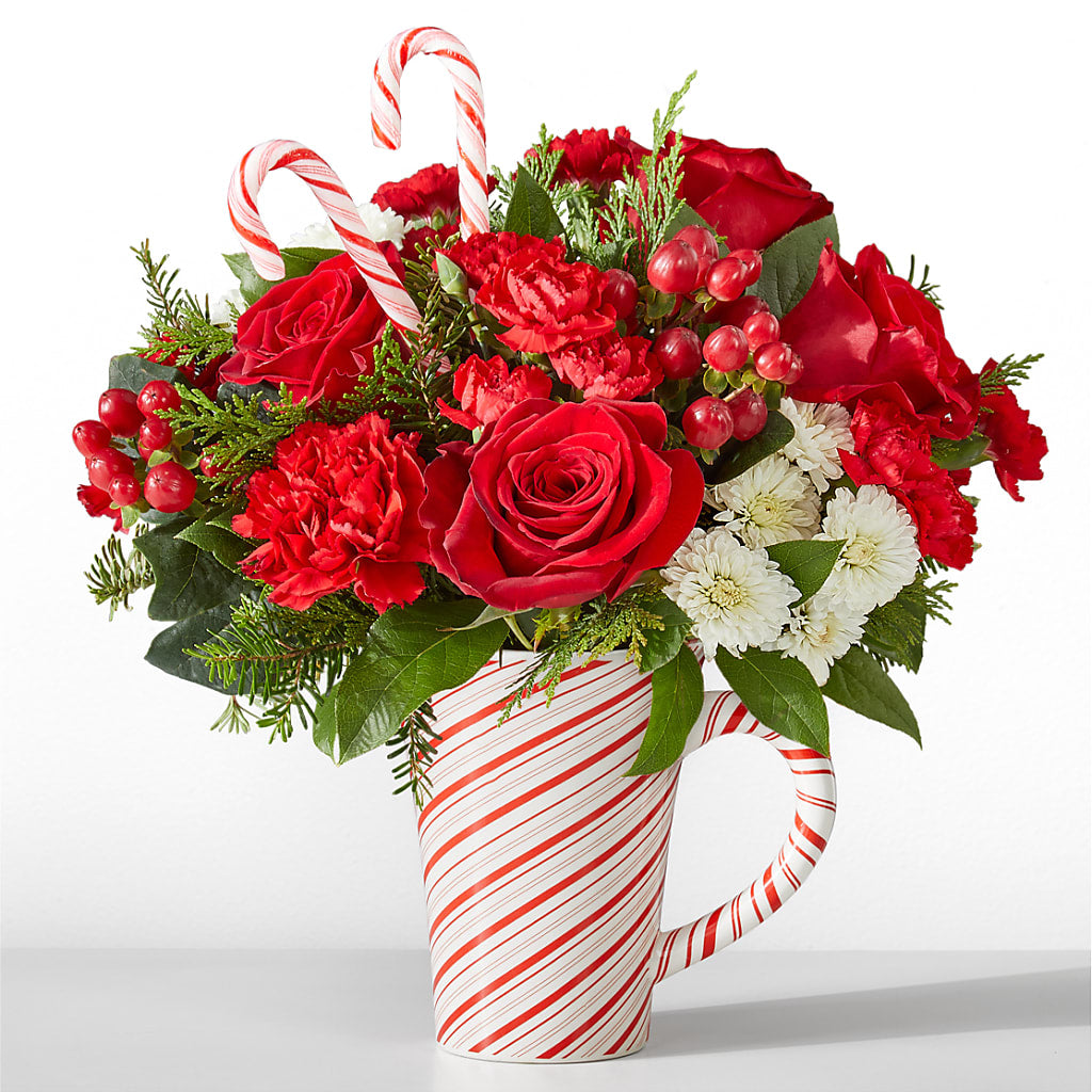 Peppermint Swirl Mug – TREASURE HUT FLOWERS GIFTS & GHSES, Delavan WI