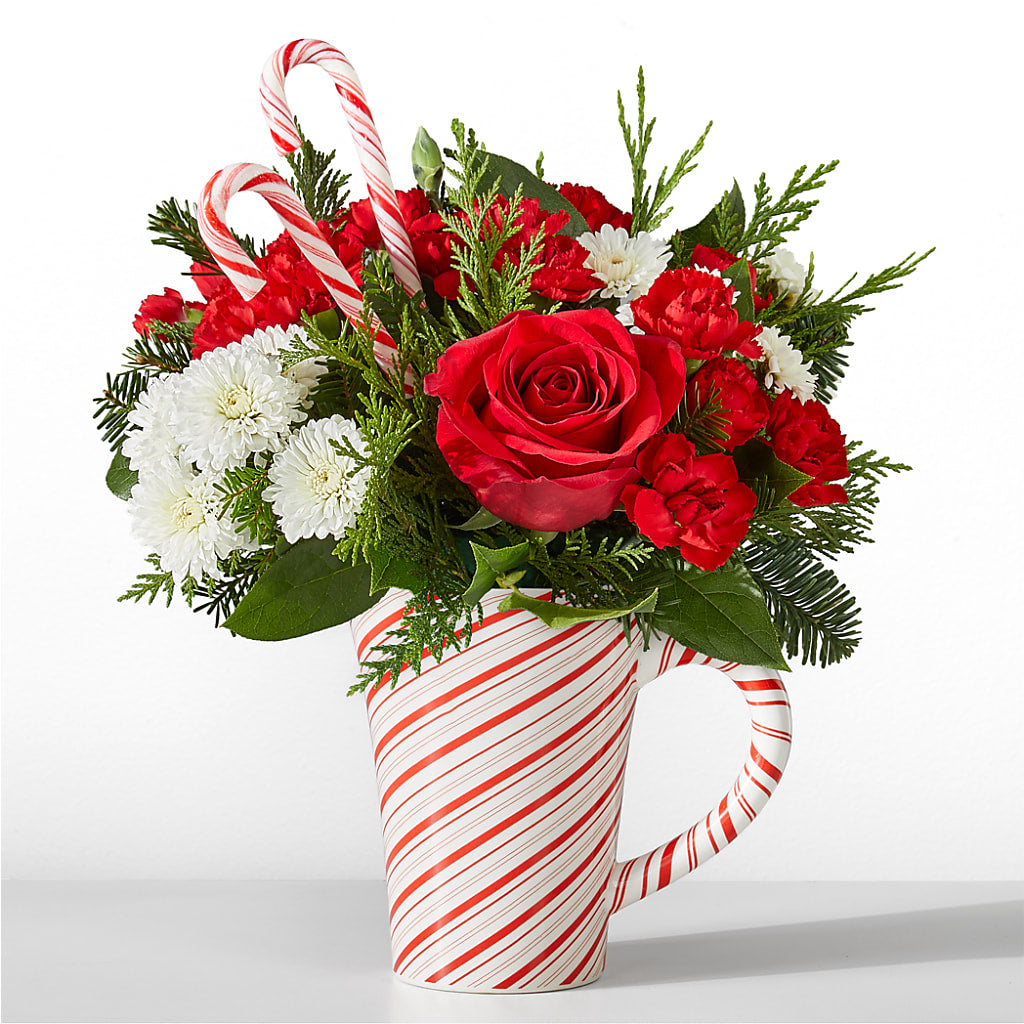 Peppermint Swirl Mug – TREASURE HUT FLOWERS GIFTS & GHSES, Delavan WI