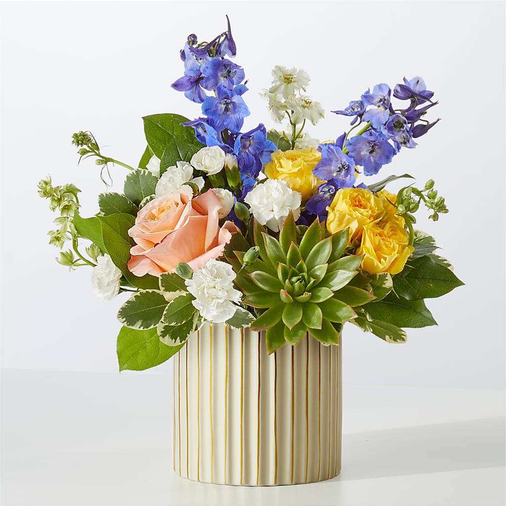 Cobalt Reverie Bouquet – TREASURE HUT FLOWERS GIFTS & GHSES, Delavan WI