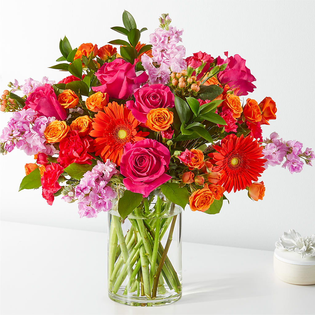 Fiesta Bouquet – TREASURE HUT FLOWERS GIFTS & GHSES, Delavan WI