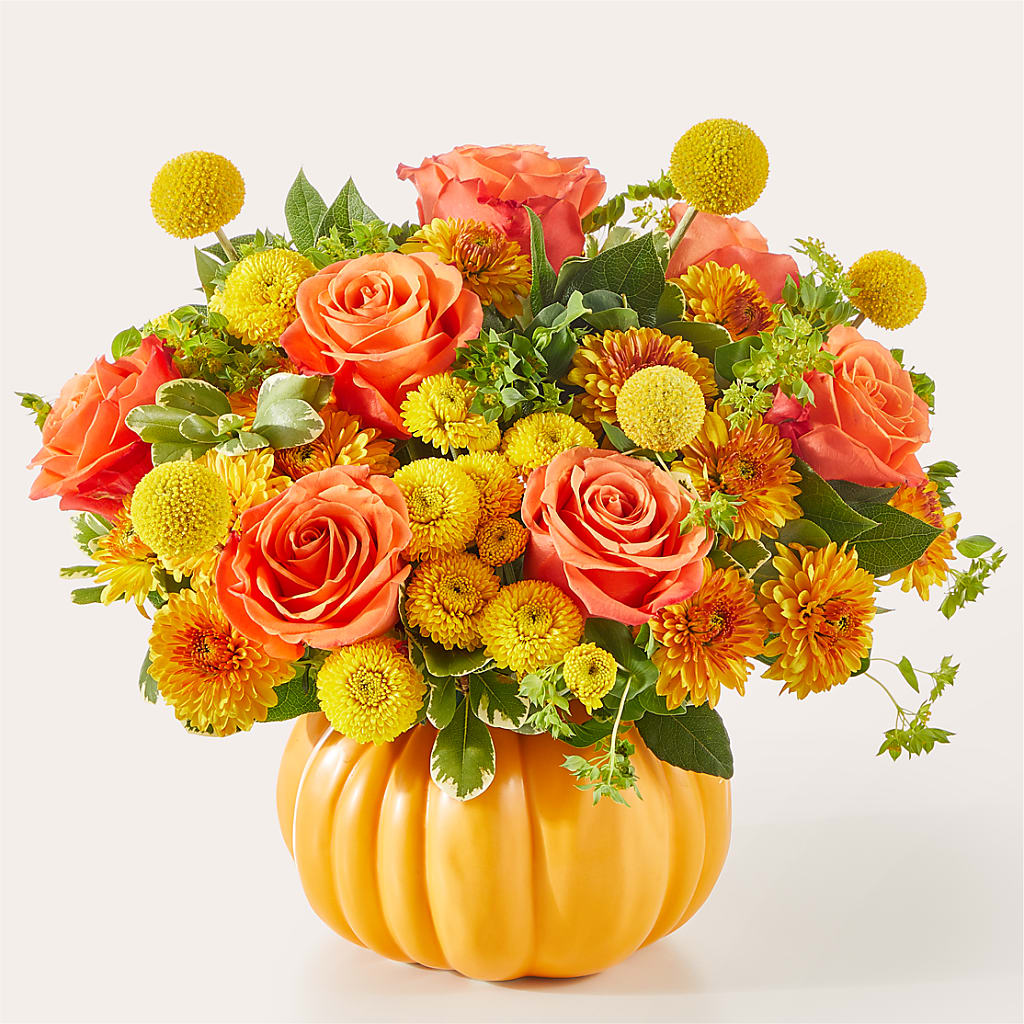 Gourdgeous Pumpkin – TREASURE HUT FLOWERS GIFTS & GHSES, Delavan WI