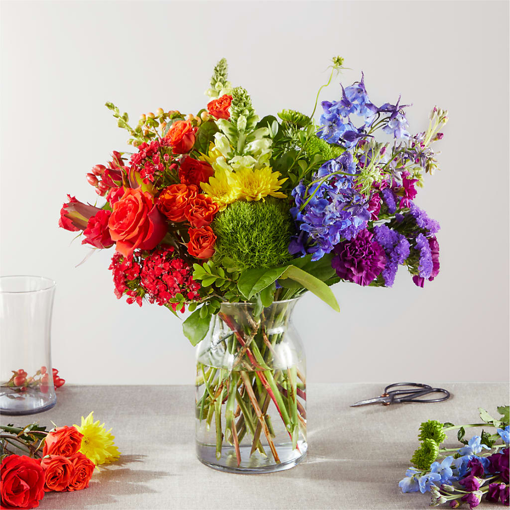 Summer Spectra - A Florist Original – TREASURE HUT FLOWERS GIFTS & GHSES, Delavan WI