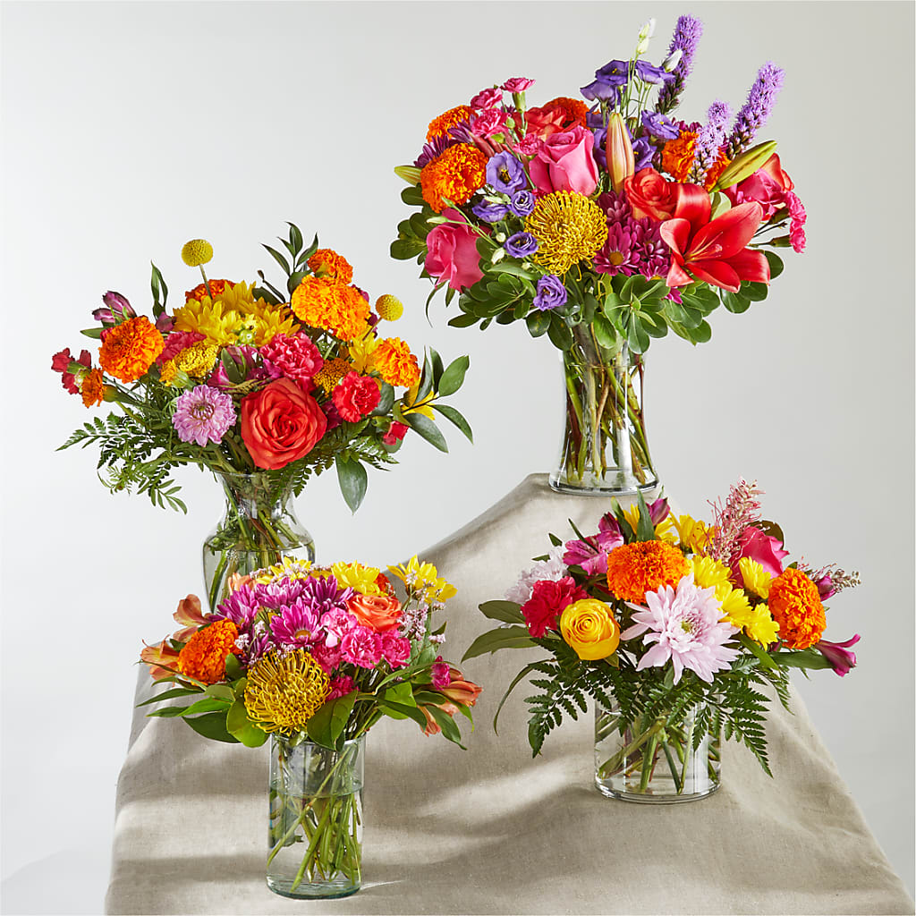 Feast of Color – A Florist Original – TREASURE HUT FLOWERS GIFTS & GHSES, Delavan WI