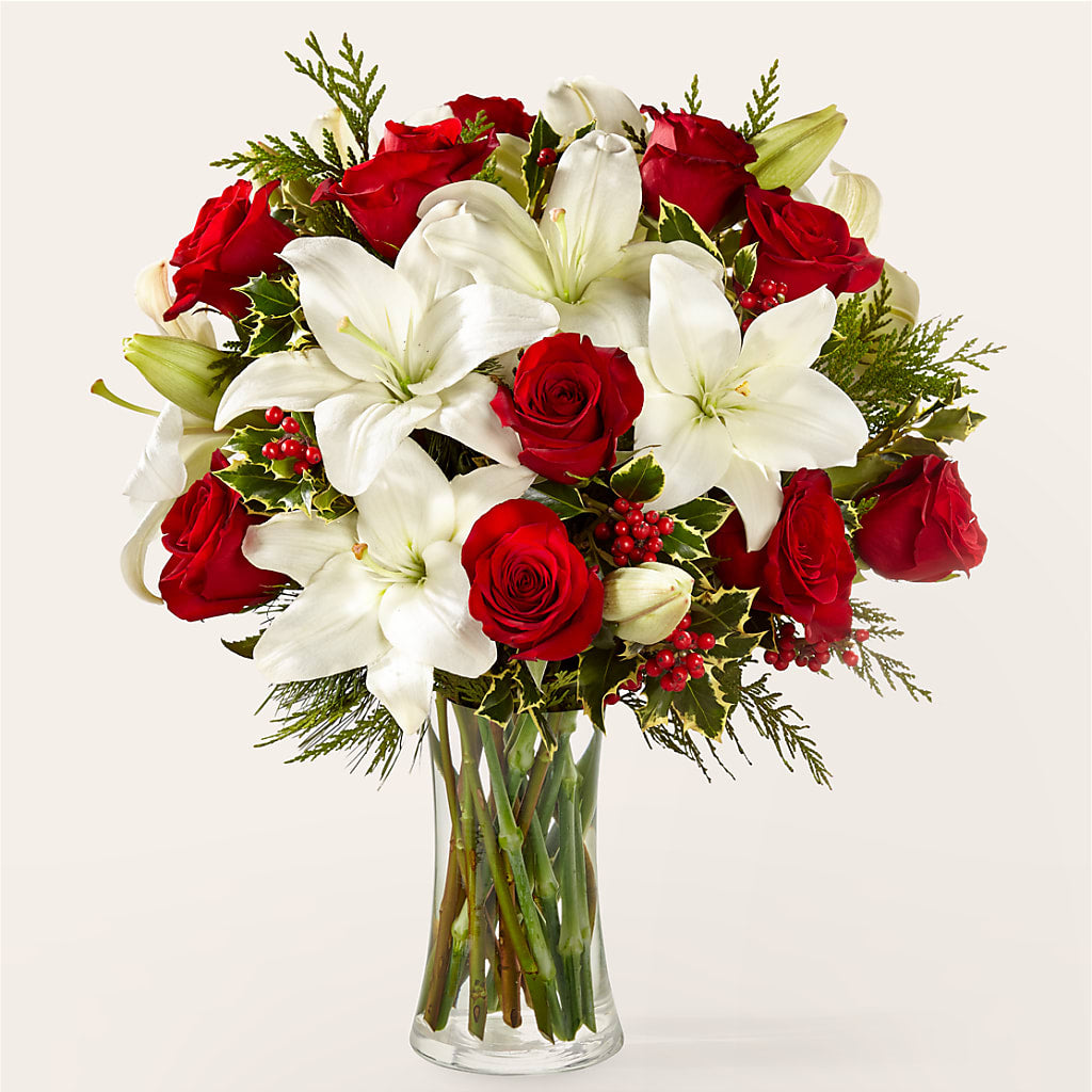 Sparkling Snowflakes Bouquet – TREASURE HUT FLOWERS GIFTS & GHSES, Delavan WI
