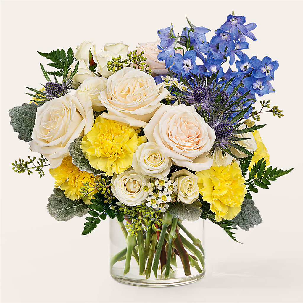 Lemon Sorbet Bouquet – TREASURE HUT FLOWERS GIFTS & GHSES, Delavan WI