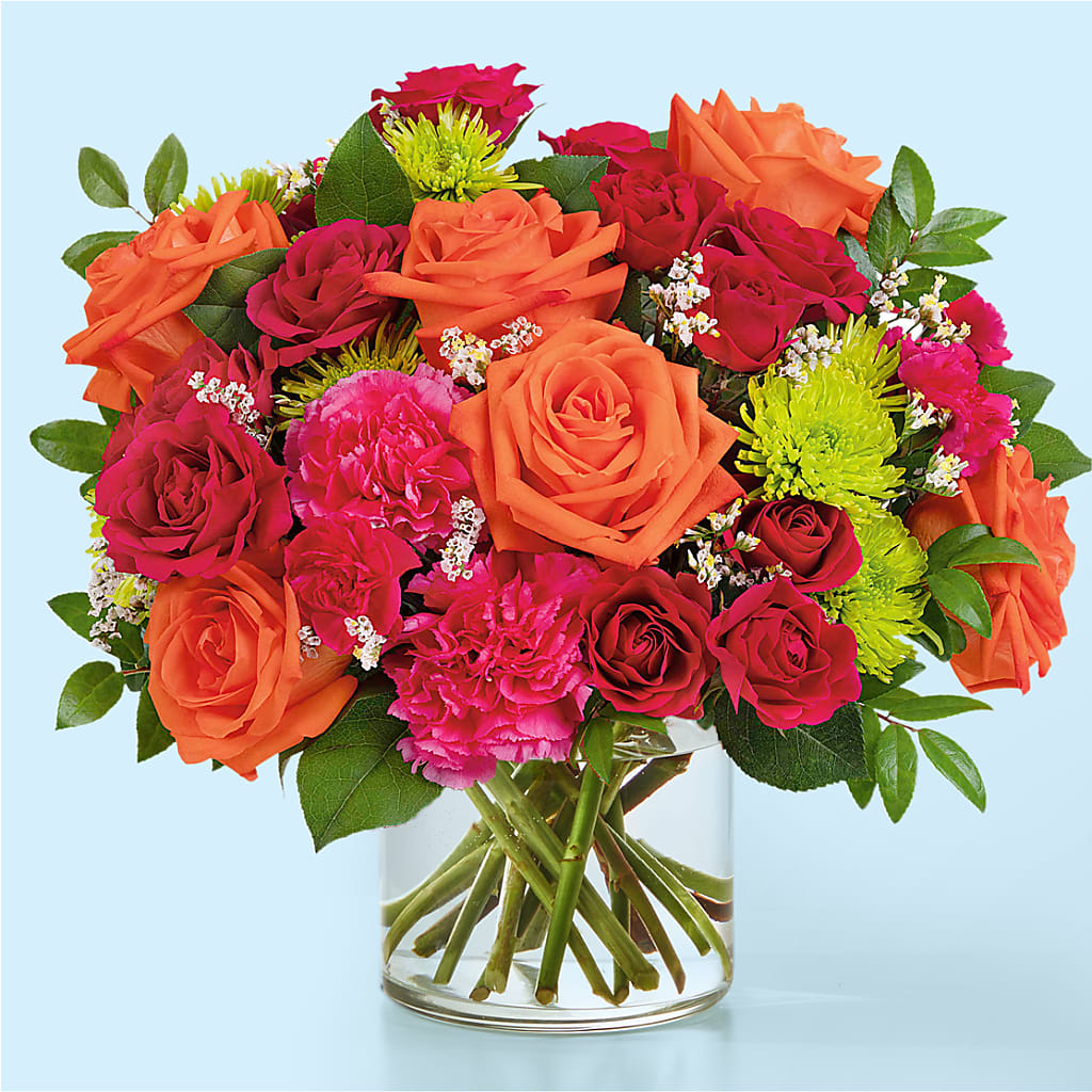 Colorful Carnival Bouquet – TREASURE HUT FLOWERS GIFTS & GHSES, Delavan WI
