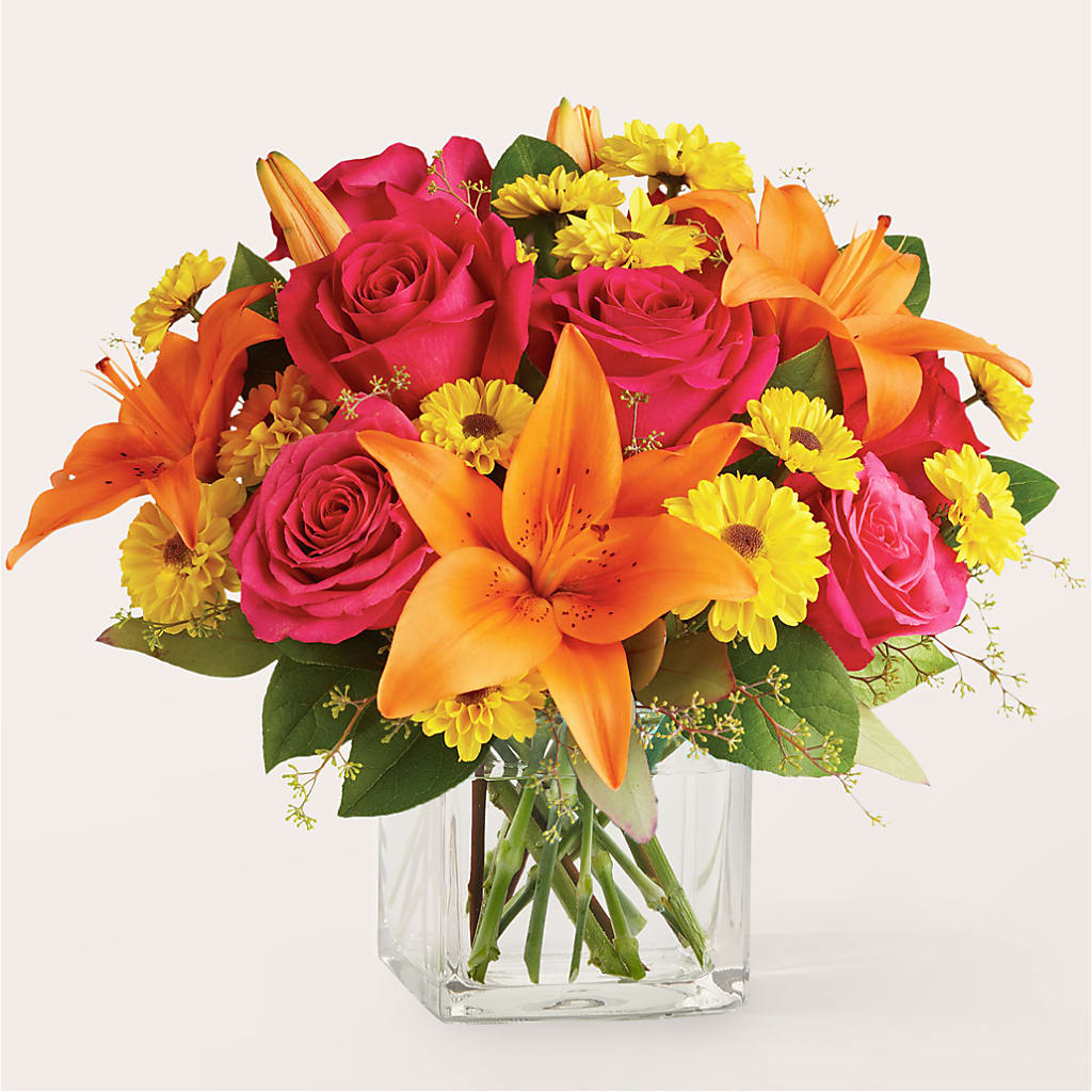 Neon Lights Bouquet – TREASURE HUT FLOWERS GIFTS & GHSES, Delavan WI