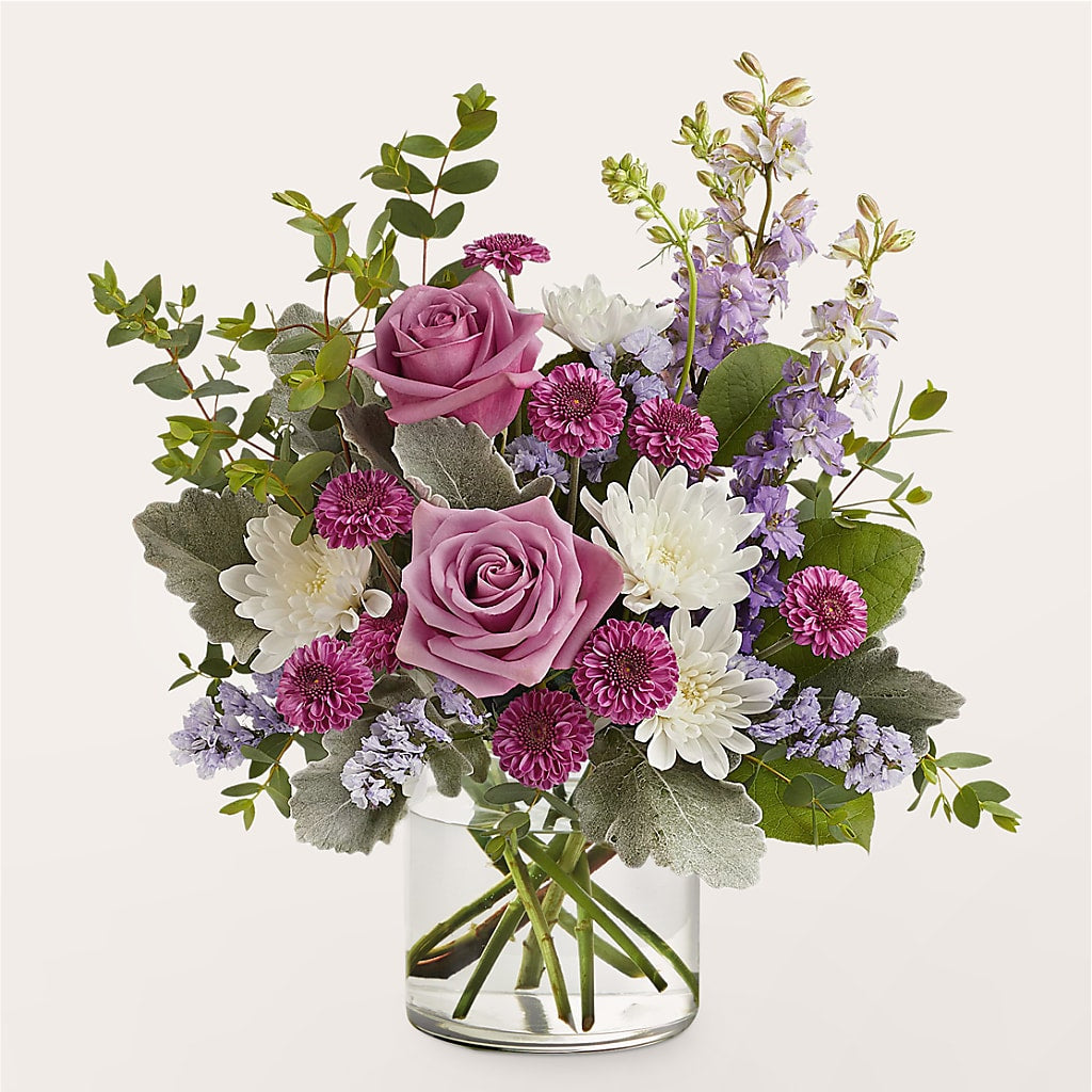 Violet Frost Bouquet – TREASURE HUT FLOWERS GIFTS & GHSES, Delavan WI