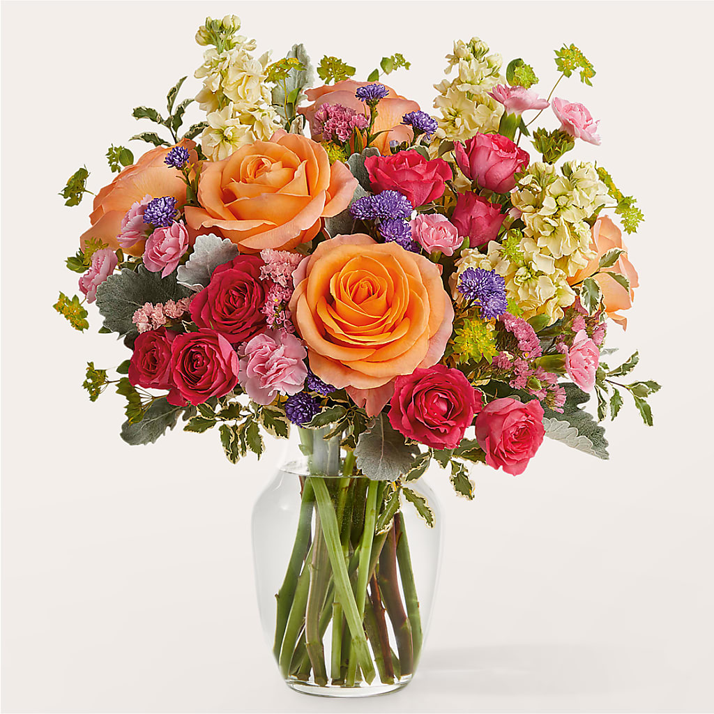 Tangerine Tango Bouquet – TREASURE HUT FLOWERS GIFTS & GHSES, Delavan WI