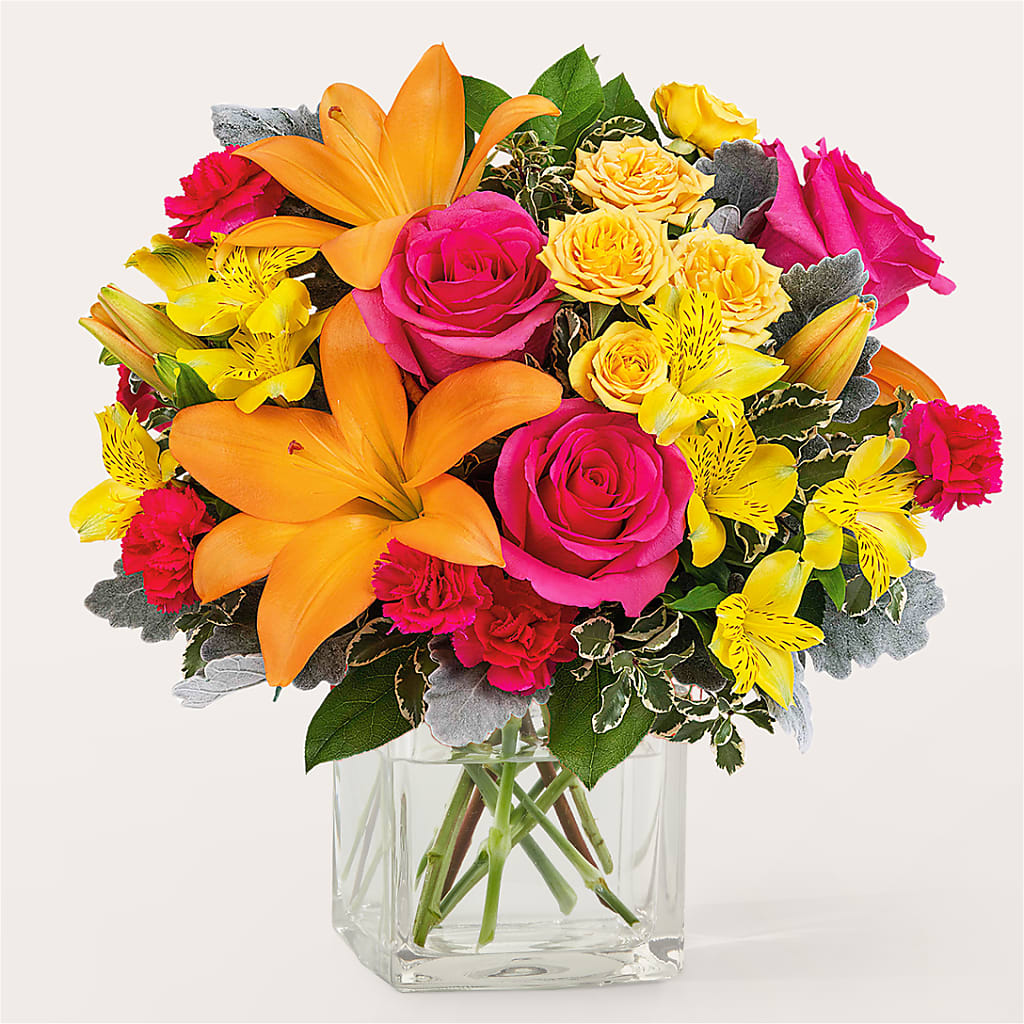 To the Tropics Bouquet – TREASURE HUT FLOWERS GIFTS & GHSES, Delavan WI
