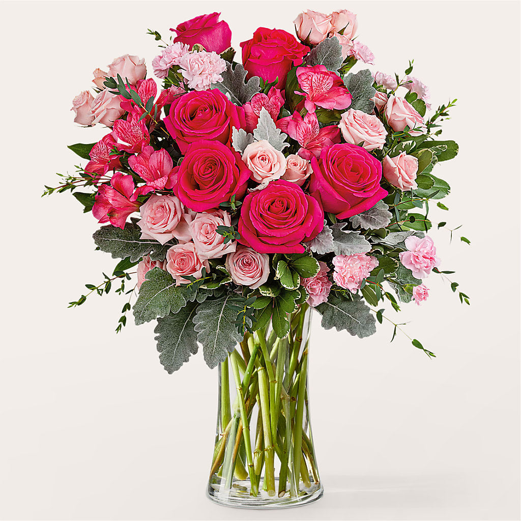 Tickled Pink Bouquet – TREASURE HUT FLOWERS GIFTS & GHSES, Delavan WI
