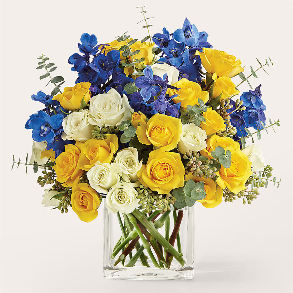 Sparkling Citrine Bouquet – TREASURE HUT FLOWERS GIFTS & GHSES, Delavan WI