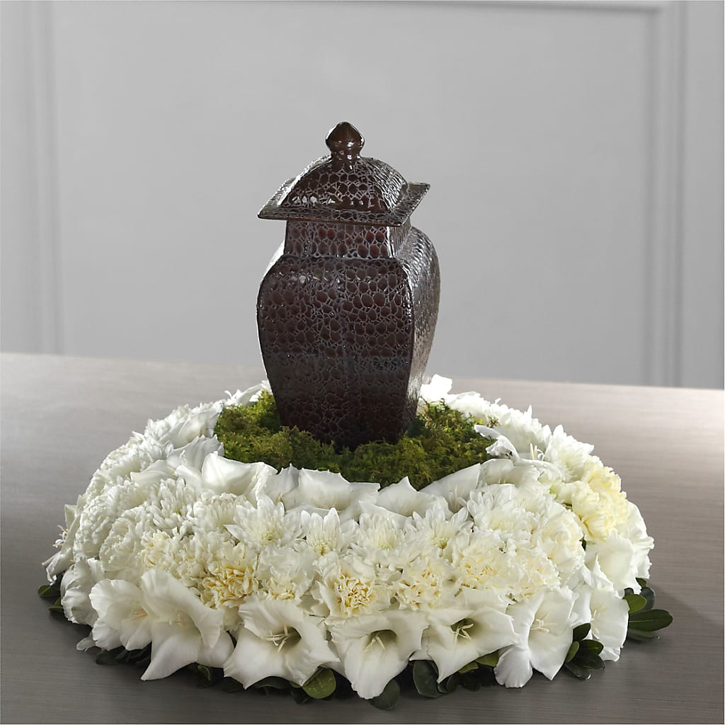 Encircling Grace Arrangement – TREASURE HUT FLOWERS GIFTS & GHSES, Delavan WI