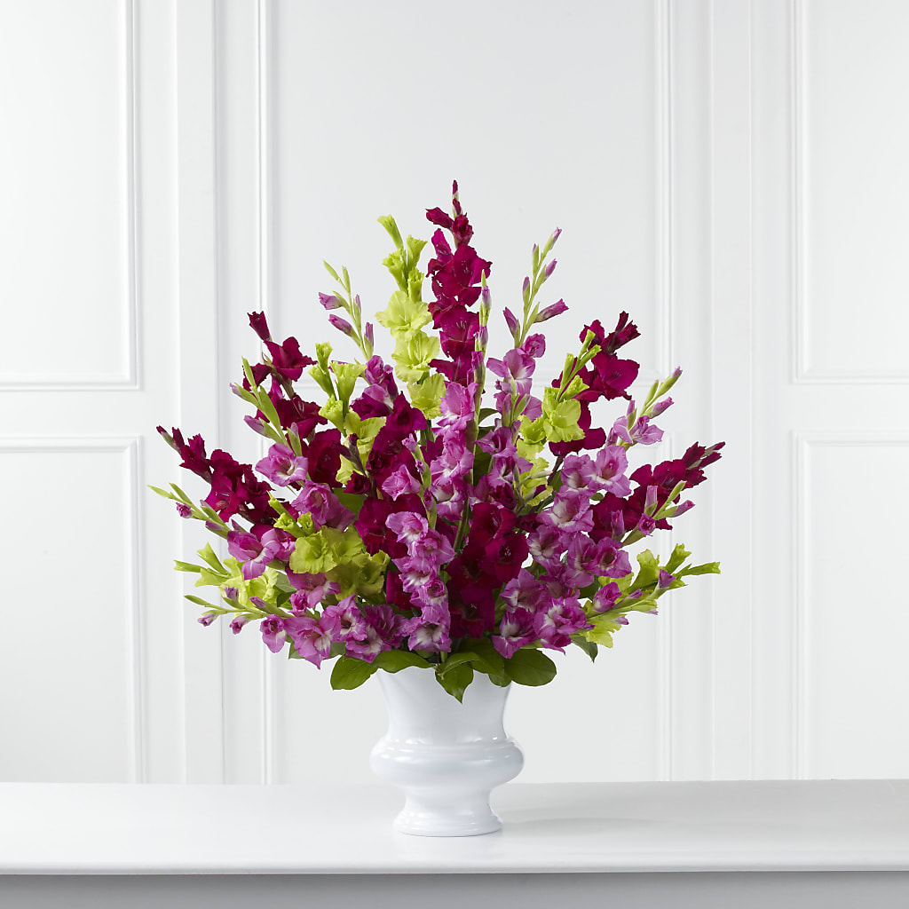 Solemn Offering Arrangement – TREASURE HUT FLOWERS GIFTS & GHSES, Delavan WI