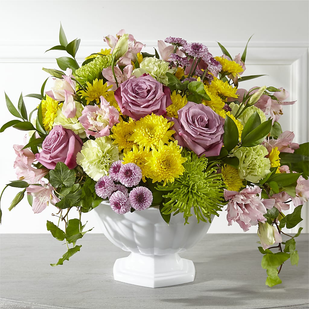 Healing Thoughts Arrangement – TREASURE HUT FLOWERS GIFTS & GHSES, Delavan WI