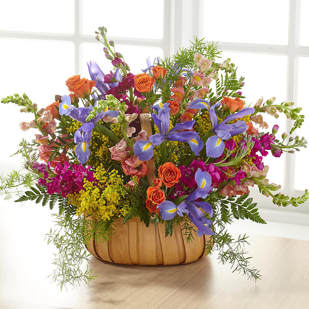 Garden of Life Basket – TREASURE HUT FLOWERS GIFTS & GHSES, Delavan WI