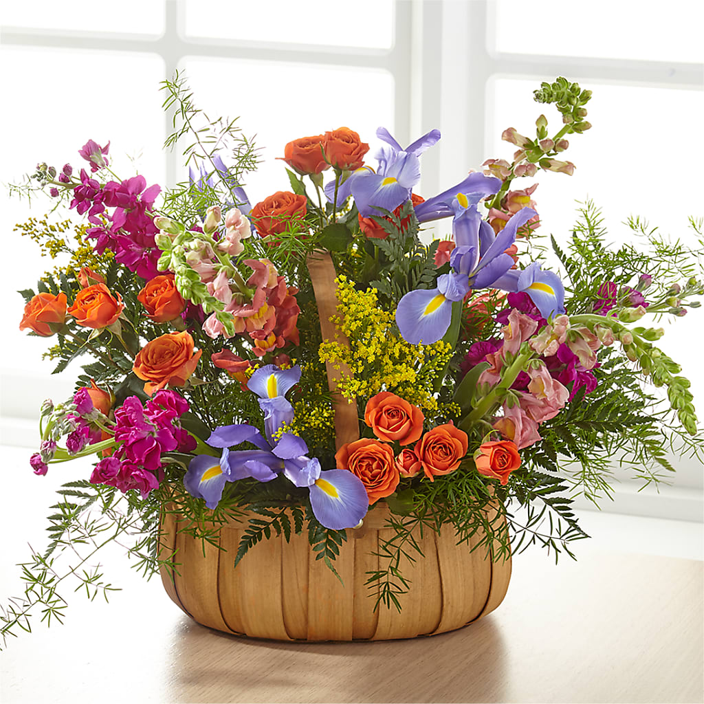 Garden of Life Basket – TREASURE HUT FLOWERS GIFTS & GHSES, Delavan WI