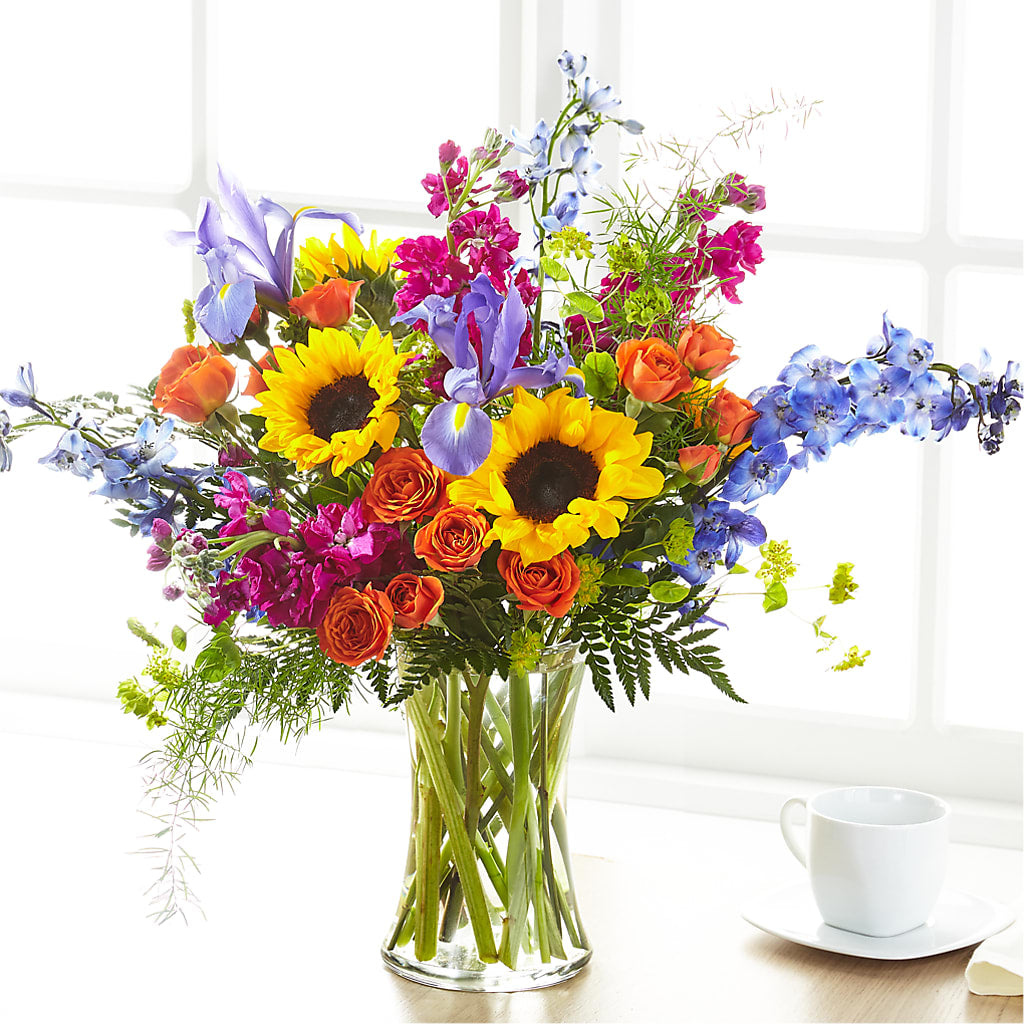 Rays of Life Bouquet – TREASURE HUT FLOWERS GIFTS & GHSES, Delavan WI