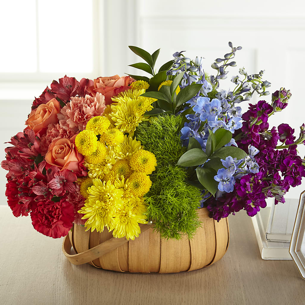 Prideful Basket – TREASURE HUT FLOWERS GIFTS & GHSES, Delavan WI