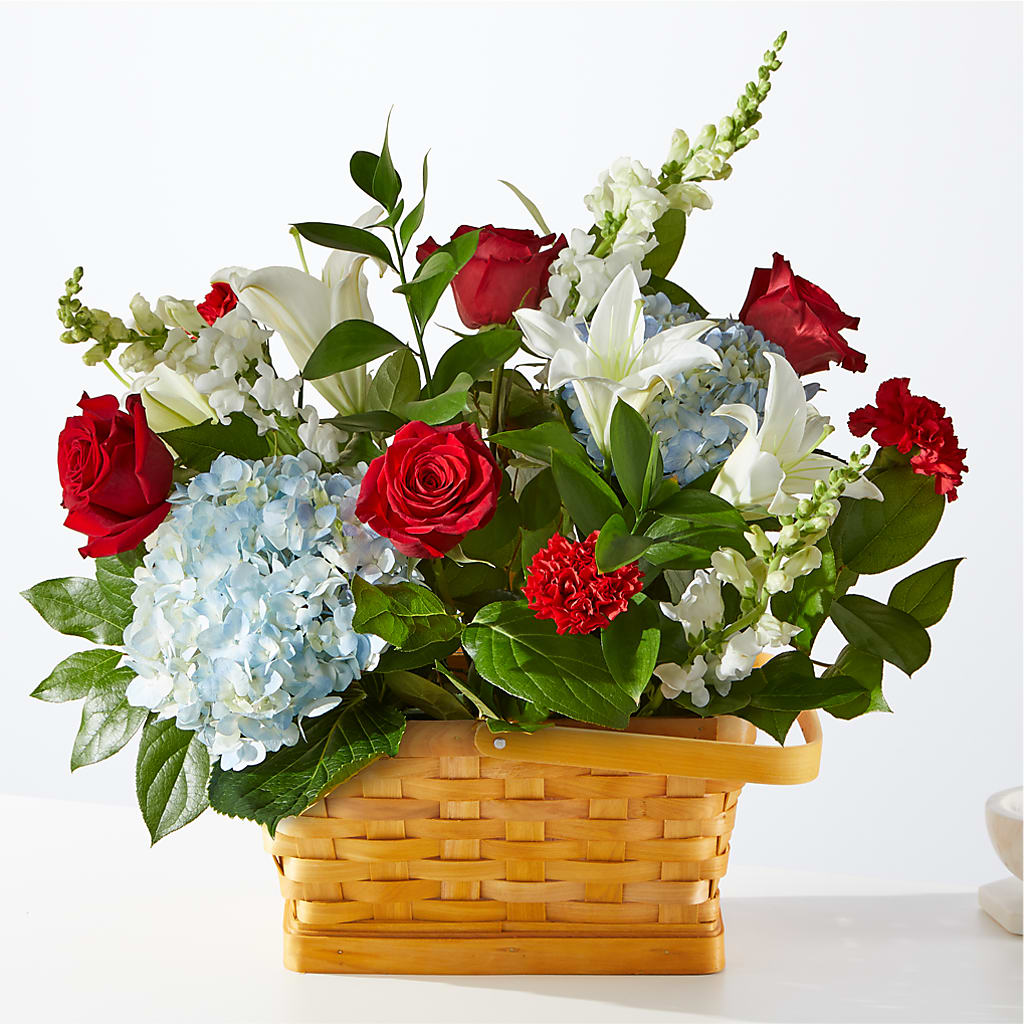 Greater Glory Basket – TREASURE HUT FLOWERS GIFTS & GHSES, Delavan WI