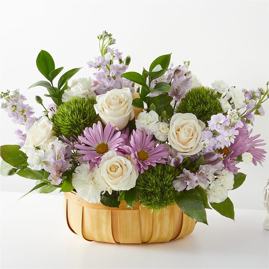 Peace & Love Basket – TREASURE HUT FLOWERS GIFTS & GHSES, Delavan WI