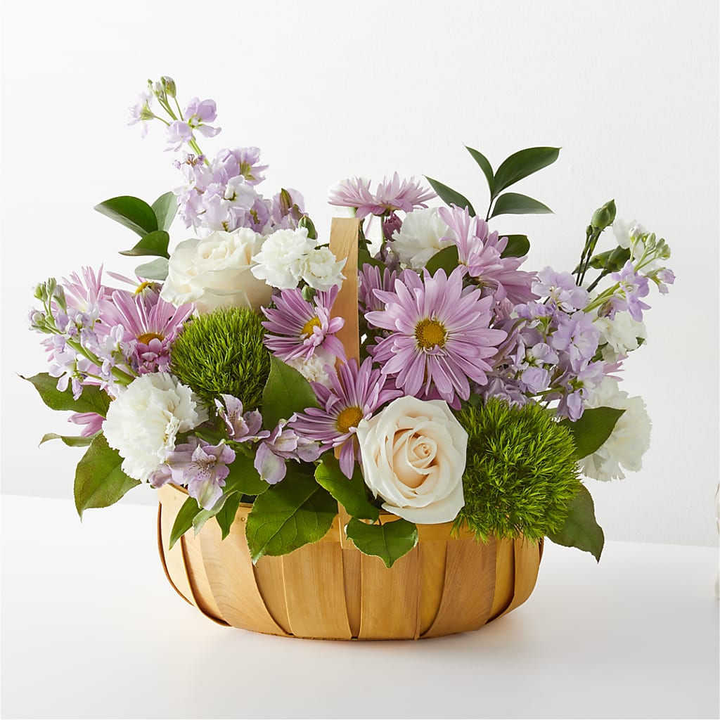 Peace & Love Basket – TREASURE HUT FLOWERS GIFTS & GHSES, Delavan WI