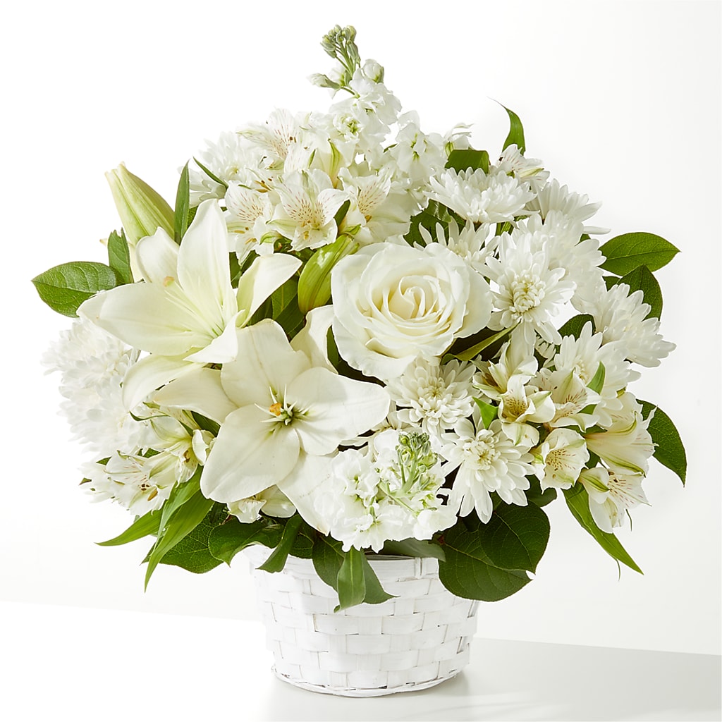 Peaceful Reflections Arrangement – TREASURE HUT FLOWERS GIFTS & GHSES, Delavan WI
