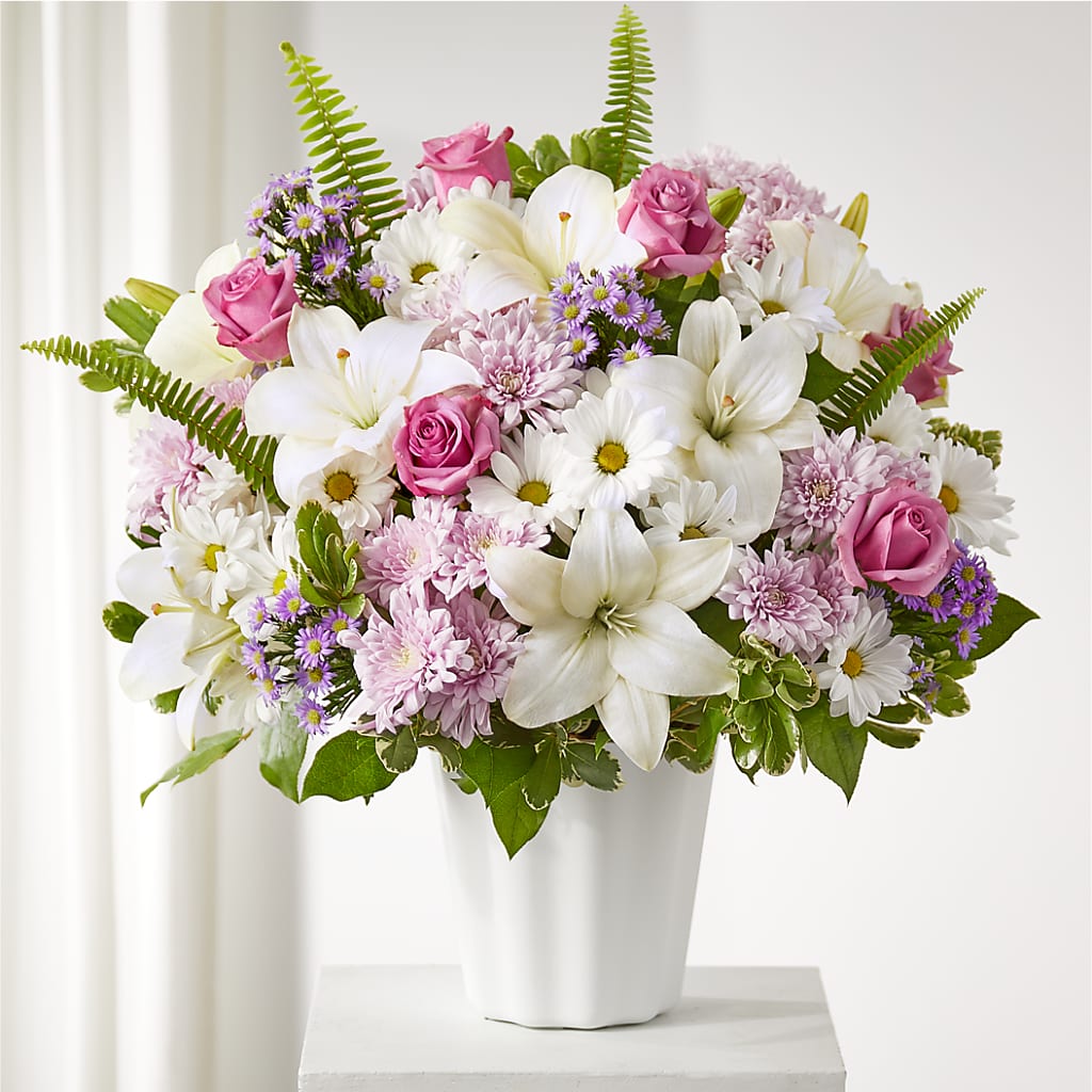 Warmest Thoughts Tabletop Basket – TREASURE HUT FLOWERS GIFTS & GHSES, Delavan WI