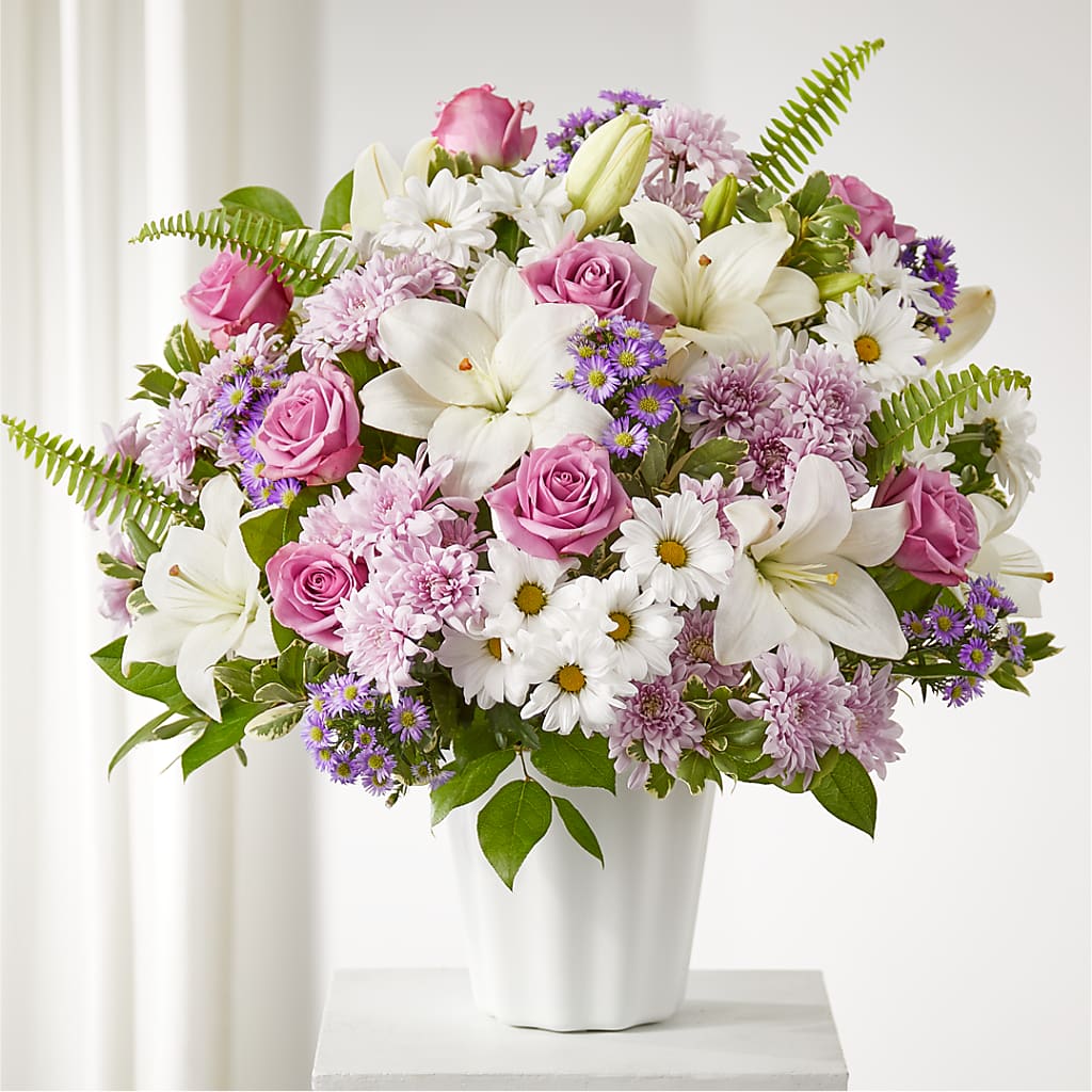 Warmest Thoughts Tabletop Basket – TREASURE HUT FLOWERS GIFTS & GHSES, Delavan WI