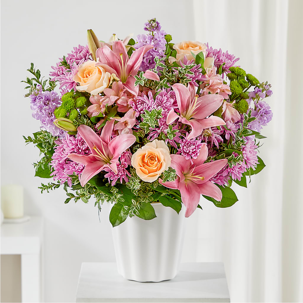 Supportive Embrace Tabletop Basket – TREASURE HUT FLOWERS GIFTS & GHSES, Delavan WI
