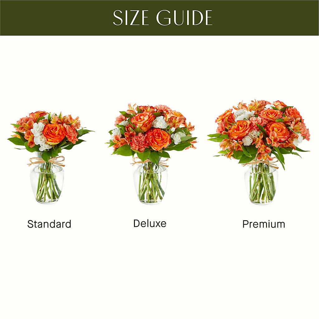 Apricot Glow Bouquet – TREASURE HUT FLOWERS GIFTS & GHSES, Delavan WI