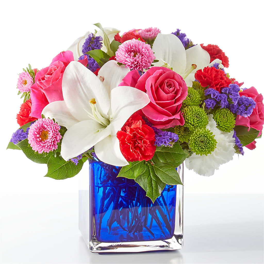 Quality Time Bouquet – TREASURE HUT FLOWERS GIFTS & GHSES, Delavan WI