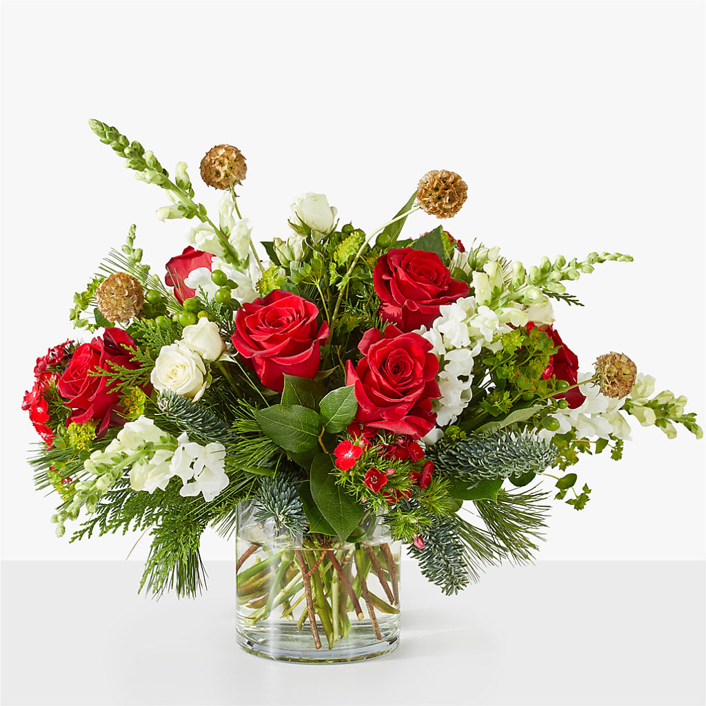Deck the Halls Bouquet – TREASURE HUT FLOWERS GIFTS & GHSES, Delavan WI