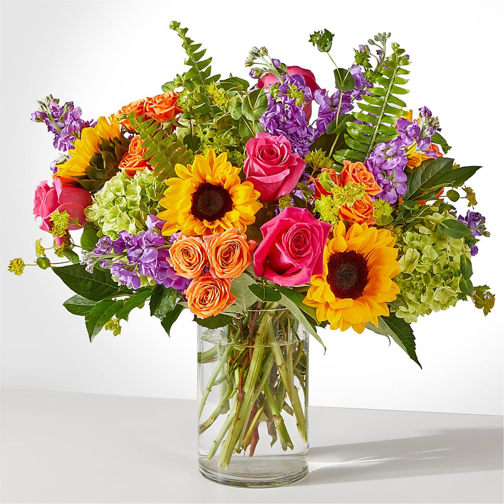 Vibrant Greetings Bouquet – TREASURE HUT FLOWERS GIFTS & GHSES, Delavan WI