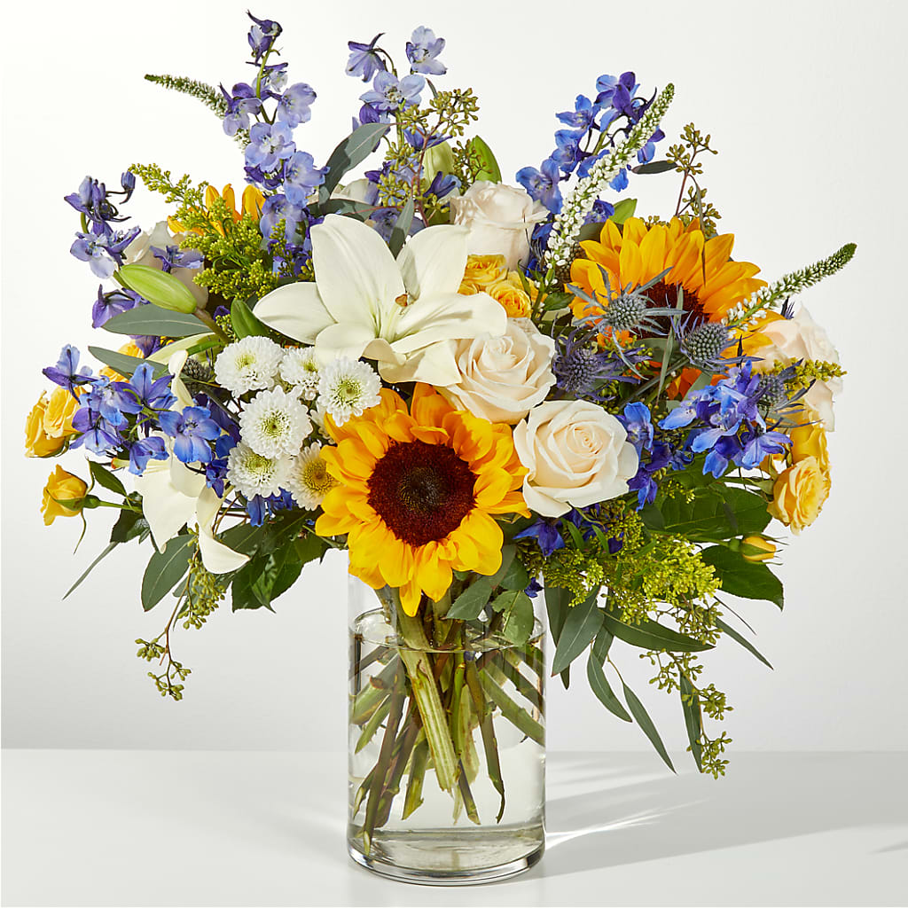 Wonderfully Sunny Bouquet – TREASURE HUT FLOWERS GIFTS & GHSES, Delavan WI