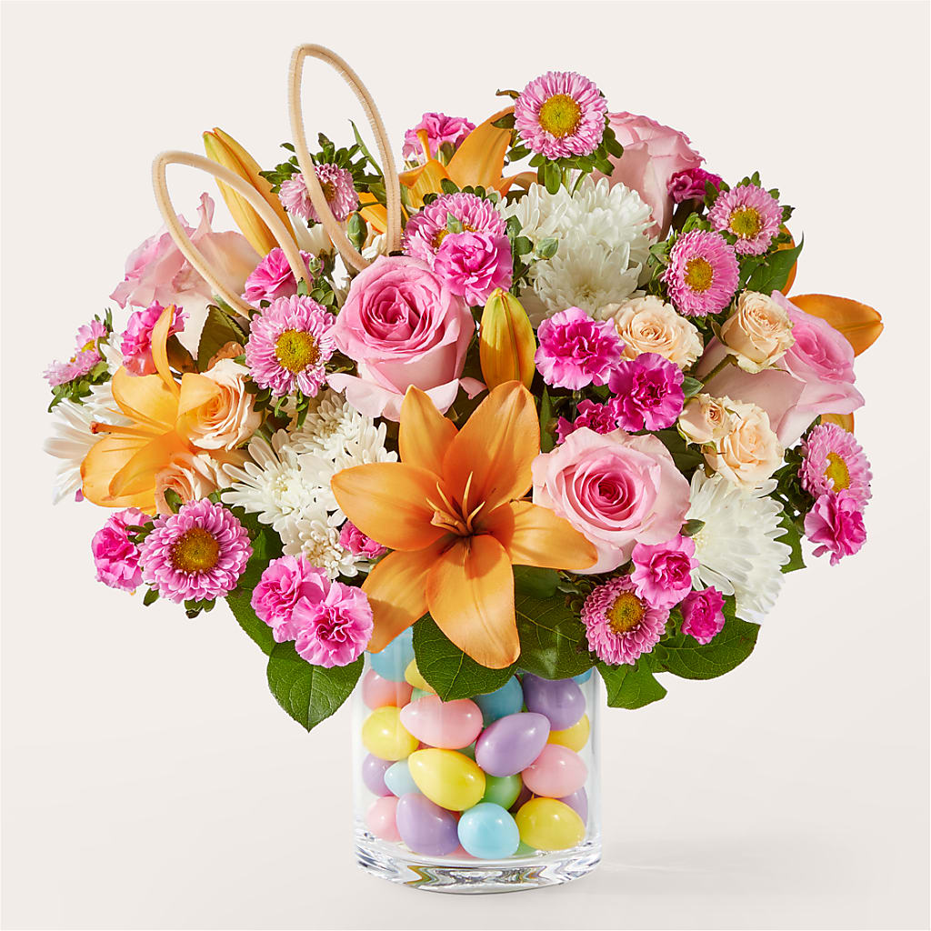 Hop to It Bouquet – TREASURE HUT FLOWERS GIFTS & GHSES, Delavan WI