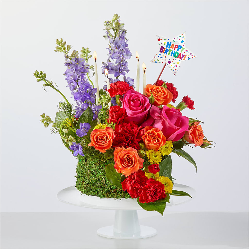 Best Year Yet Floral Cake – TREASURE HUT FLOWERS GIFTS & GHSES, Delavan WI
