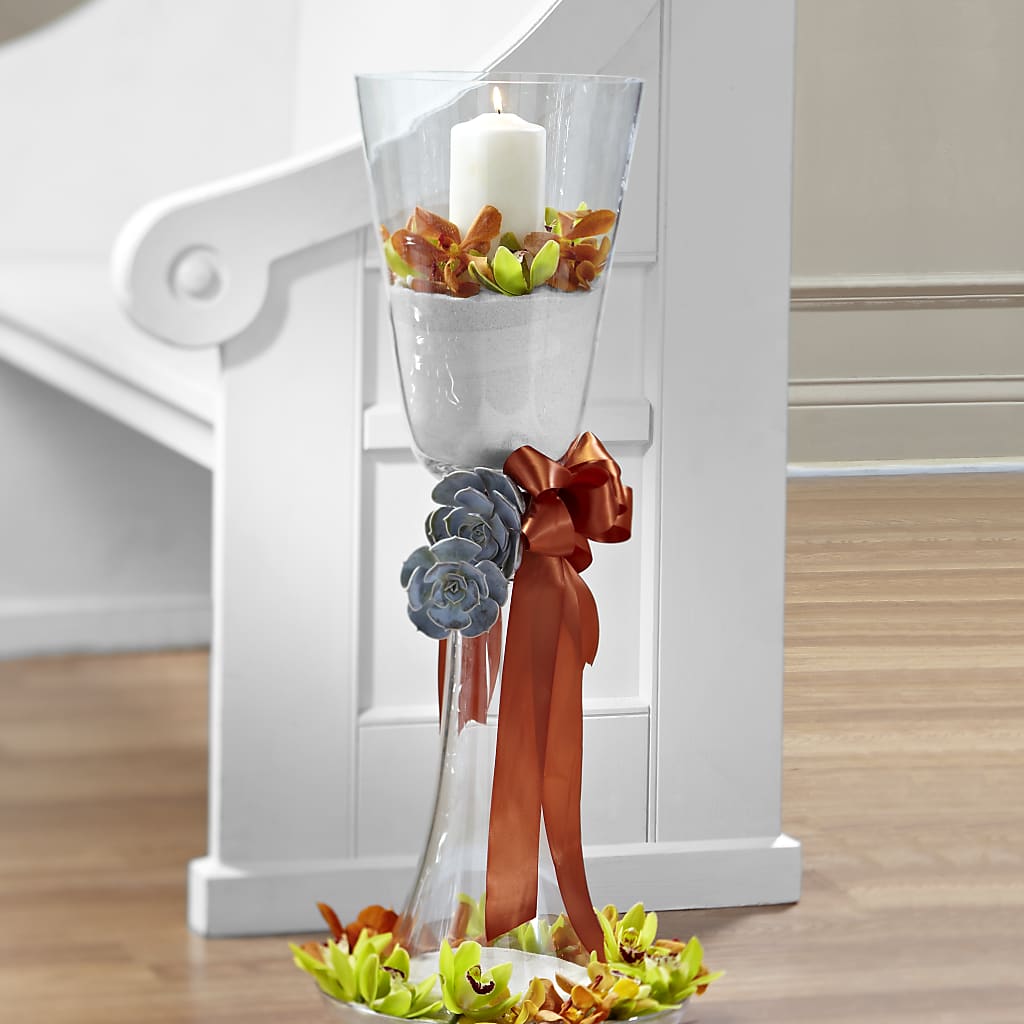 Matrimony Pew Decor – TREASURE HUT FLOWERS GIFTS & GHSES, Delavan WI