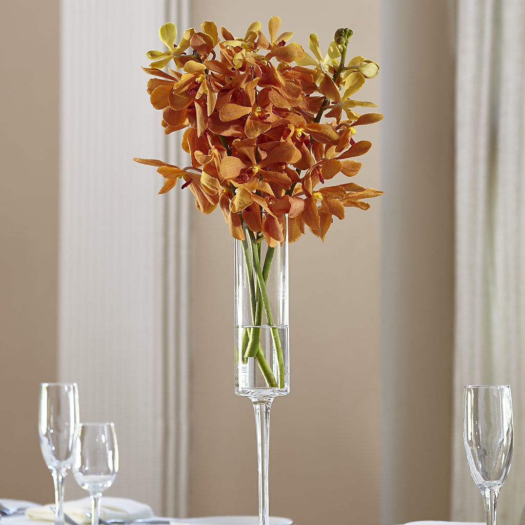 Orange Mokara Bouquet – TREASURE HUT FLOWERS GIFTS & GHSES, Delavan WI