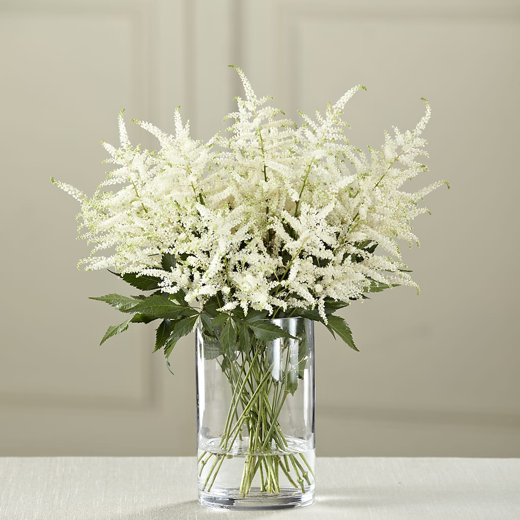 White Astilbe Bouquet – TREASURE HUT FLOWERS GIFTS & GHSES, Delavan WI