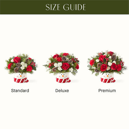 Jolly Snowman Bouquet – TREASURE HUT FLOWERS GIFTS & GHSES, Delavan WI