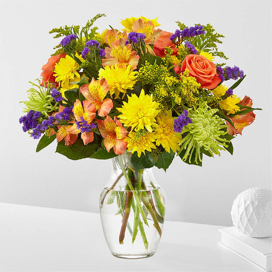 Marmalade Skies Bouquet – TREASURE HUT FLOWERS GIFTS & GHSES, Delavan WI