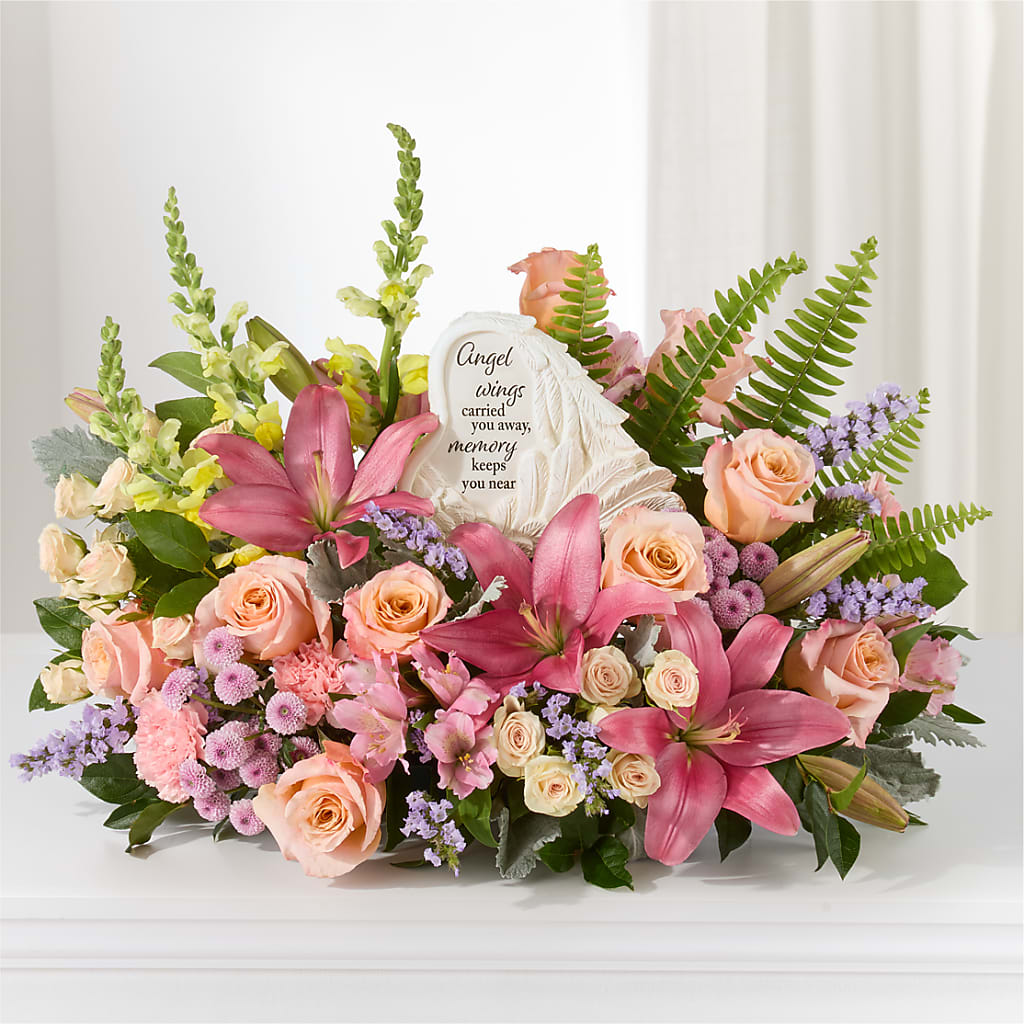 Gentle Light Arrangement – TREASURE HUT FLOWERS GIFTS & GHSES, Delavan WI