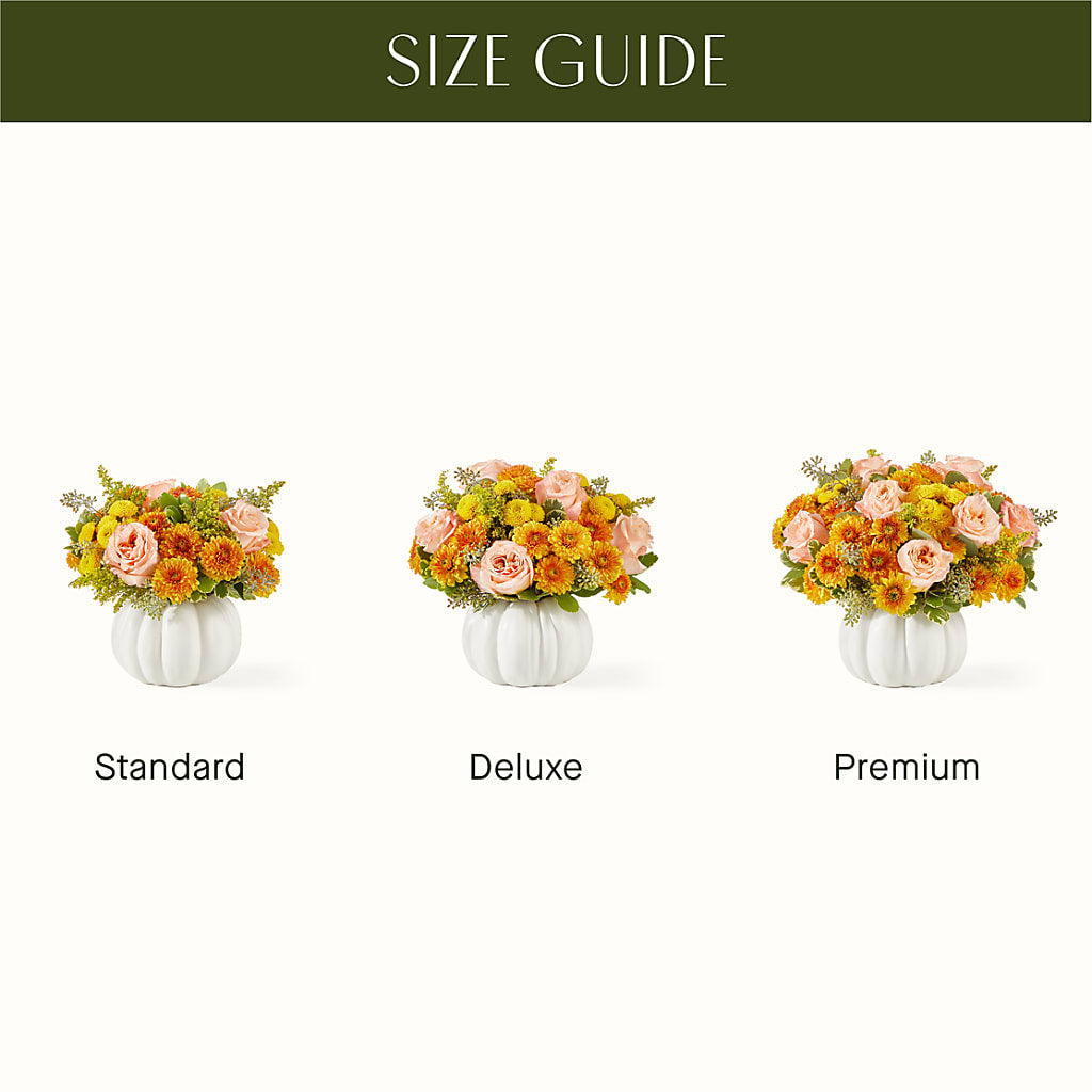 Peachy Pumpkin – TREASURE HUT FLOWERS GIFTS & GHSES, Delavan WI
