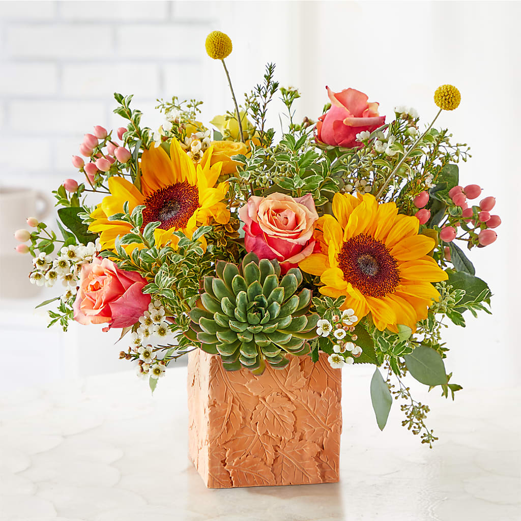 Sunflower Season Bouquet – TREASURE HUT FLOWERS GIFTS & GHSES, Delavan WI