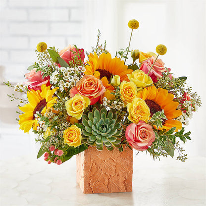 Sunflower Season Bouquet – TREASURE HUT FLOWERS GIFTS & GHSES, Delavan WI