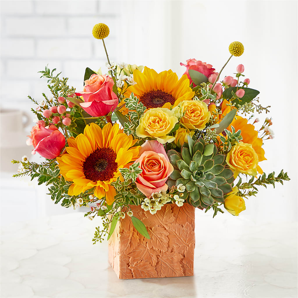 Sunflower Season Bouquet – TREASURE HUT FLOWERS GIFTS & GHSES, Delavan WI