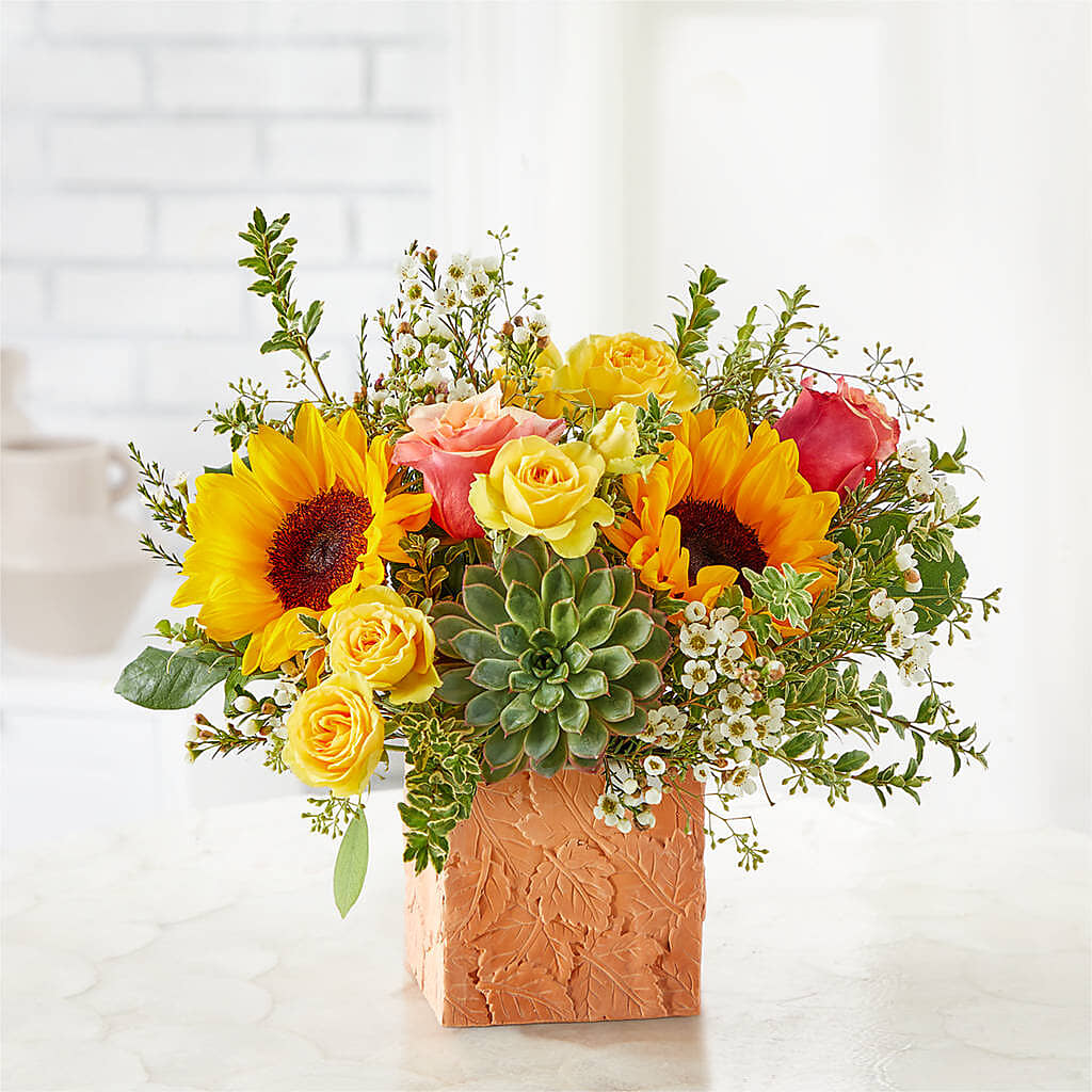 Sunflower Season Bouquet – TREASURE HUT FLOWERS GIFTS & GHSES, Delavan WI