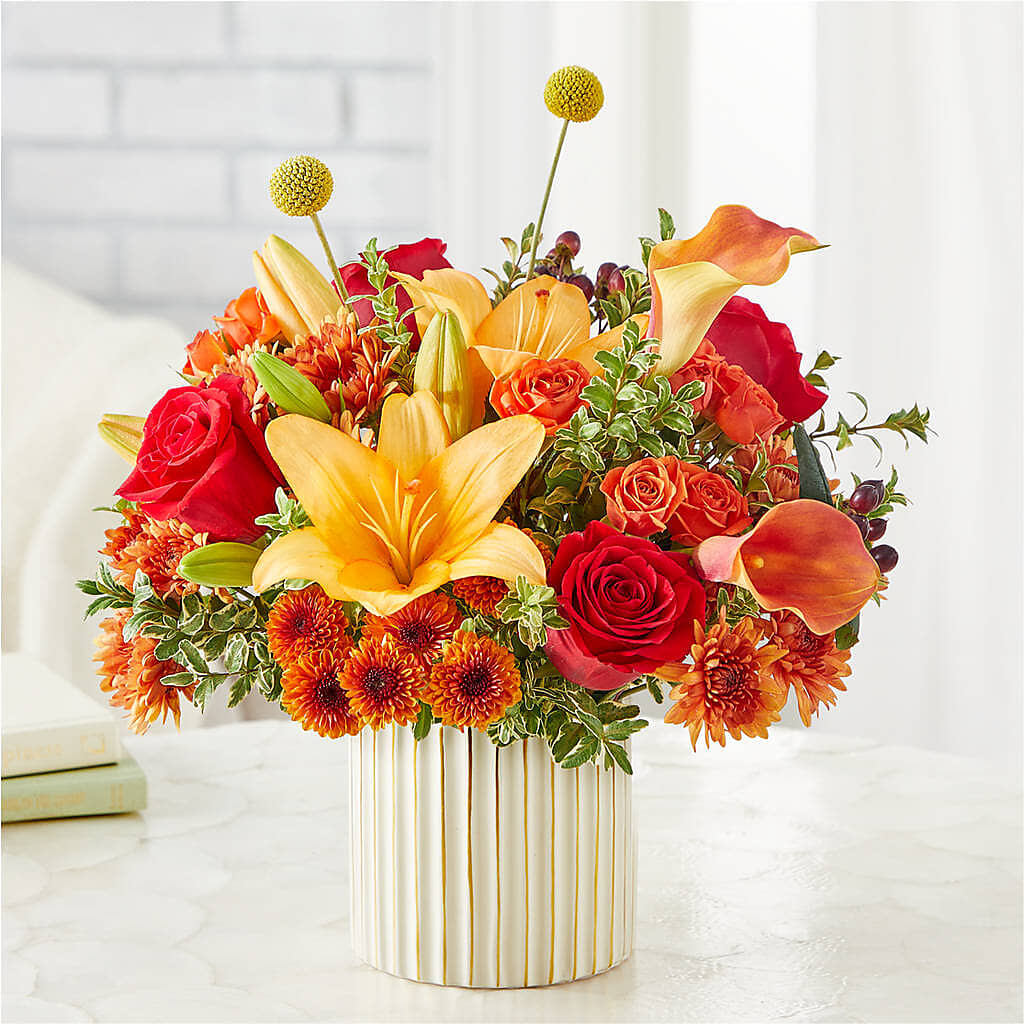 Scarlet Skies Bouquet – TREASURE HUT FLOWERS GIFTS & GHSES, Delavan WI