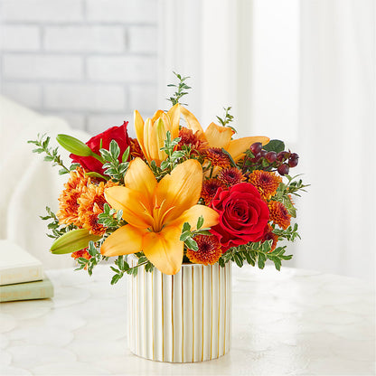 Scarlet Skies Bouquet – TREASURE HUT FLOWERS GIFTS & GHSES, Delavan WI
